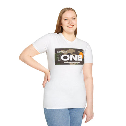 Camo-Inspired “1One 1BYONE” T-Shirt