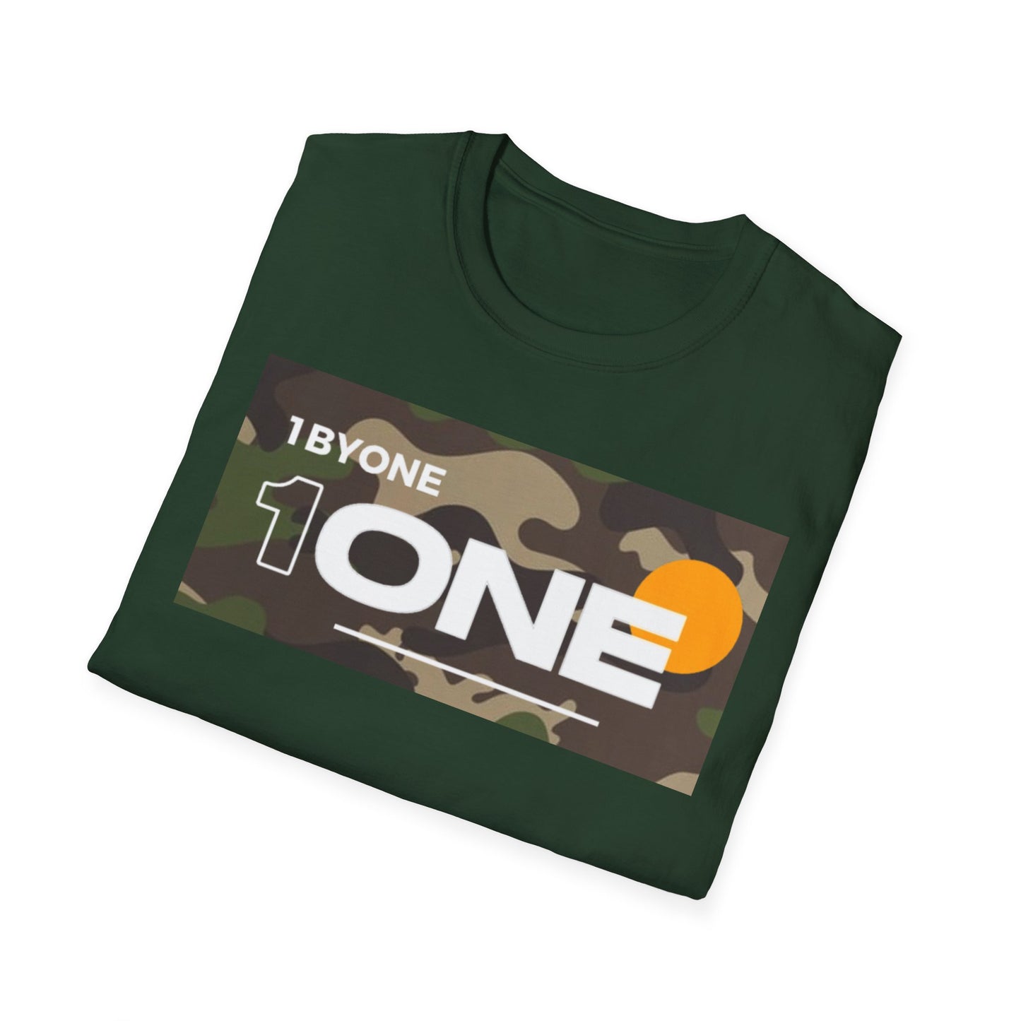 Camo-Inspired “1One 1BYONE” T-Shirt