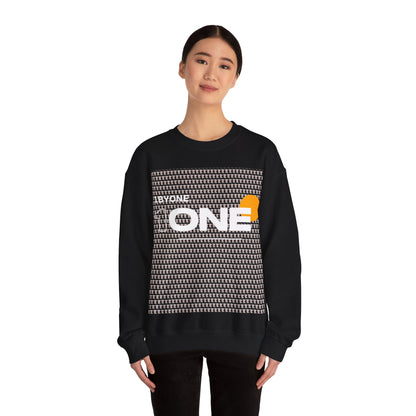 1One 1 By One Minnesota Map Sweatshirt Retro State Pride Design, Premium Streetwear Unique Gift Idea for Travelers and Locals