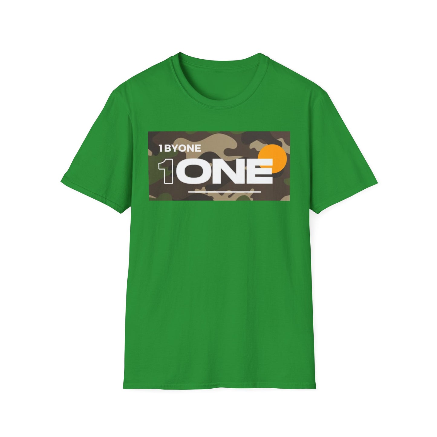 Camo-Inspired “1One 1BYONE” T-Shirt