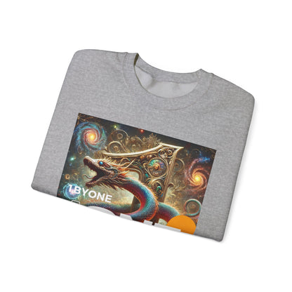 1One Cosmic Snake Design TShirt Bold Spiritual Art