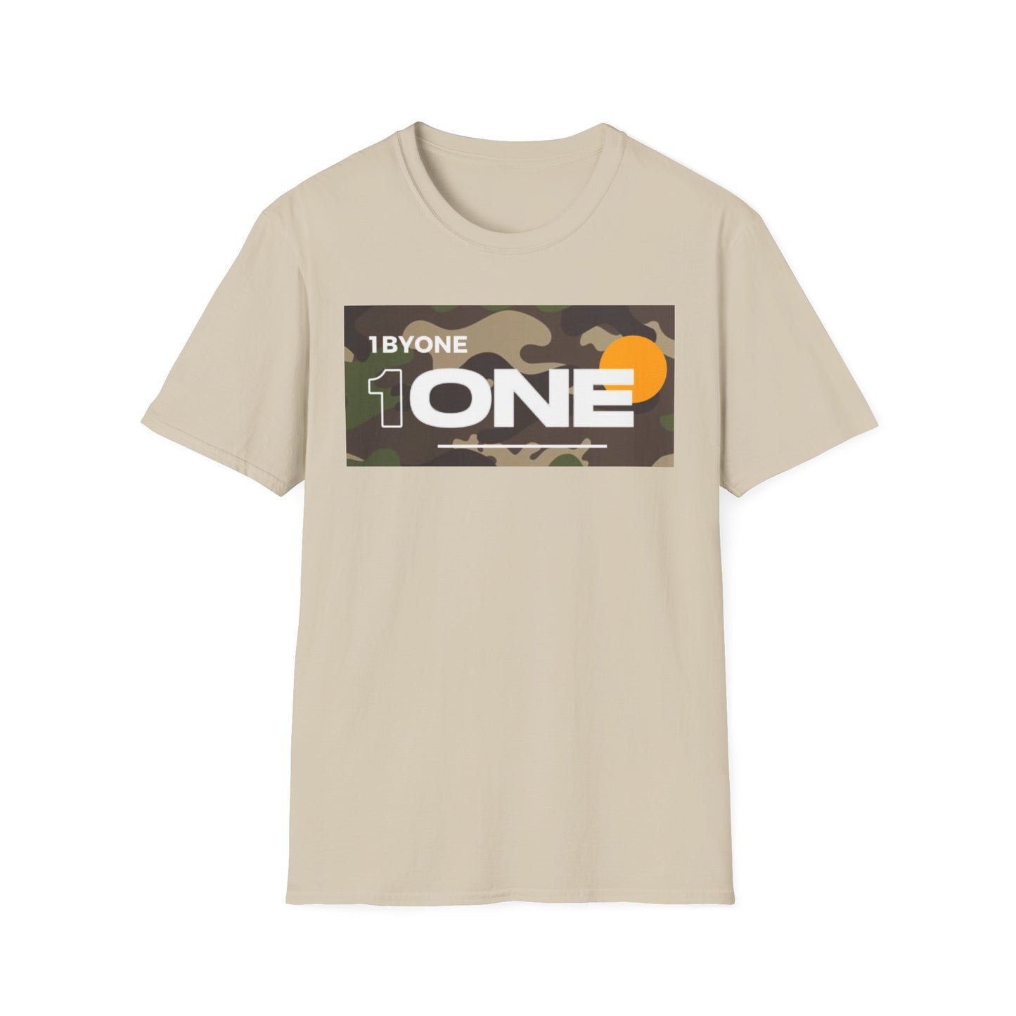 Camo-Inspired “1One 1BYONE” T-Shirt