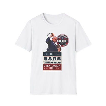 TRUMP PARODY BARS MAKE HIP HOP GREAT AGAIN 99 PROBLEMS BUT A HIT AINT ONE T SHIRT