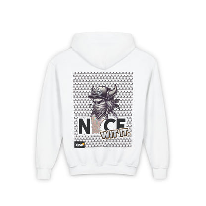 Mn Nice Wit It BandandYouth Heavy Blend Hooded Sweatshirt