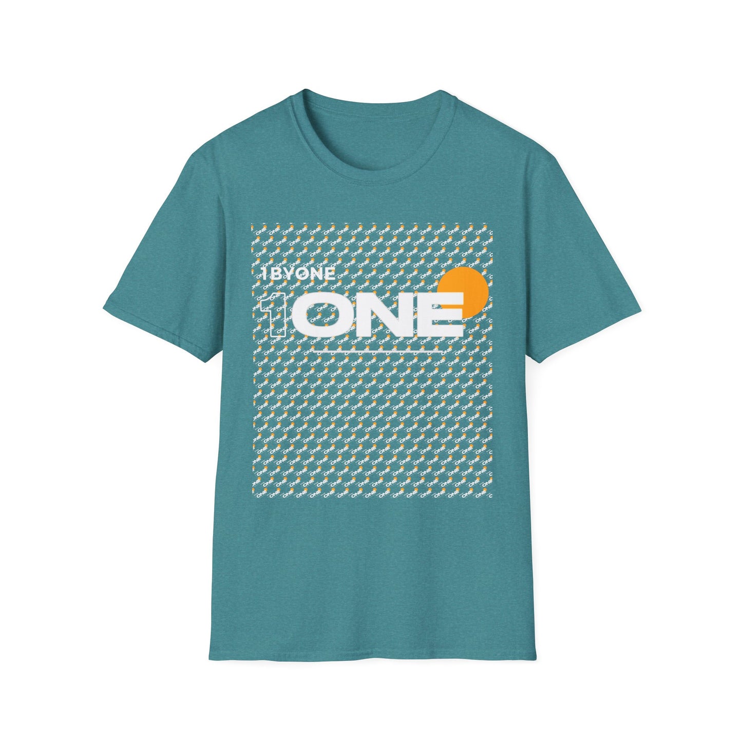 Unisex Softstyle T-Shirt - 1ONE 1 By One 1ByONE Pattern