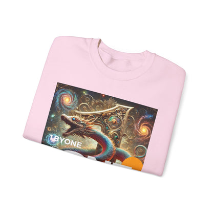 1One Cosmic Snake Design TShirt Bold Spiritual Art