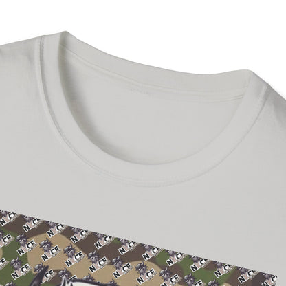 Camo T-Shirt - Trendy Mn Nice Wit It Minnesota Viking Masked Up Design