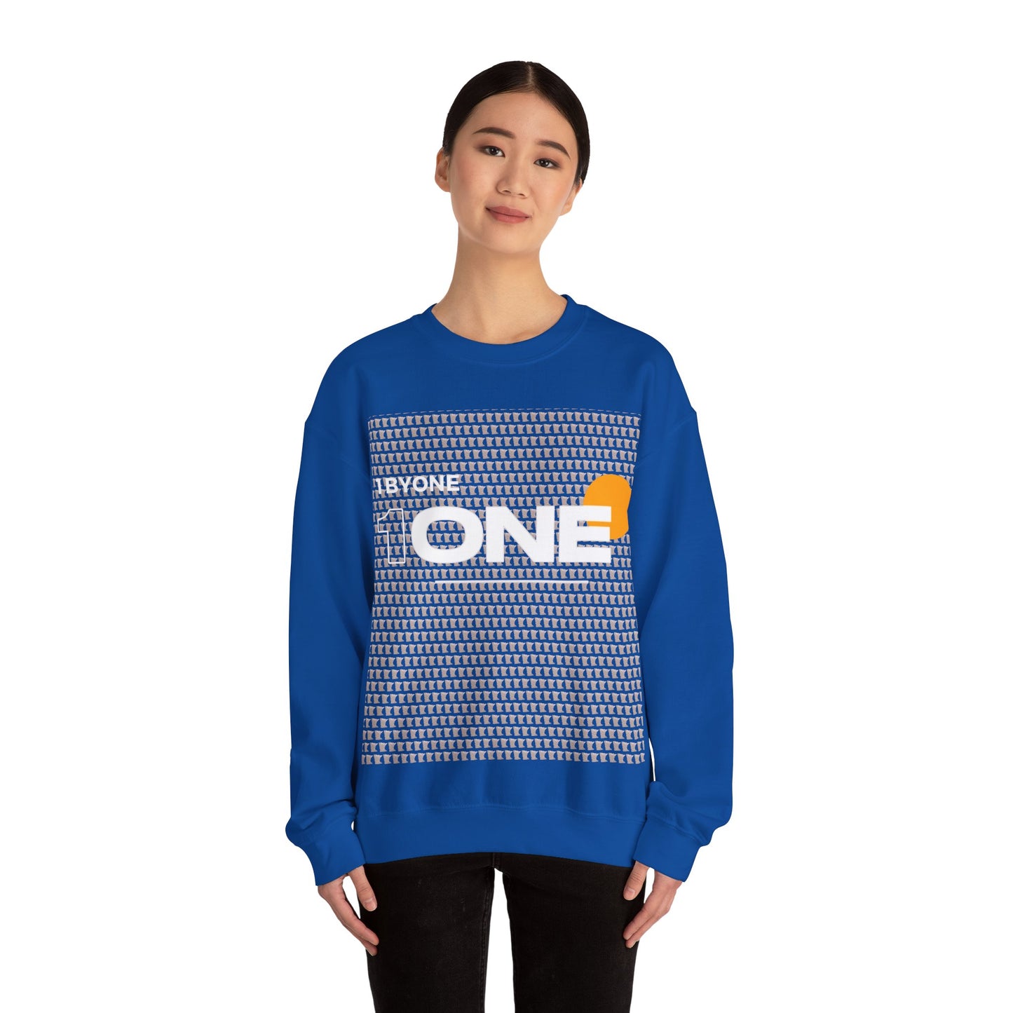 1One 1 By One Minnesota Map Sweatshirt Retro State Pride Design, Premium Streetwear Unique Gift Idea for Travelers and Locals