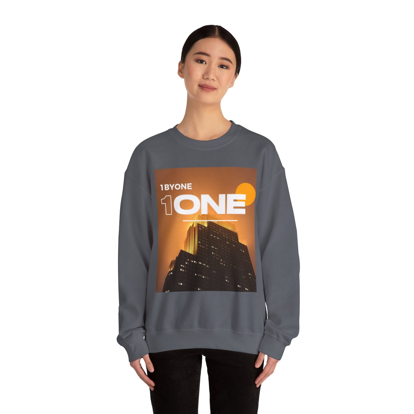 1 By One IDS BUILDING Unisex Heavy Blend™ Crewneck Sweatshirt