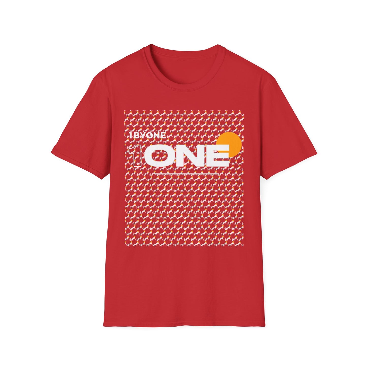 Unisex Softstyle T-Shirt - 1ONE 1 By One 1ByONE Pattern