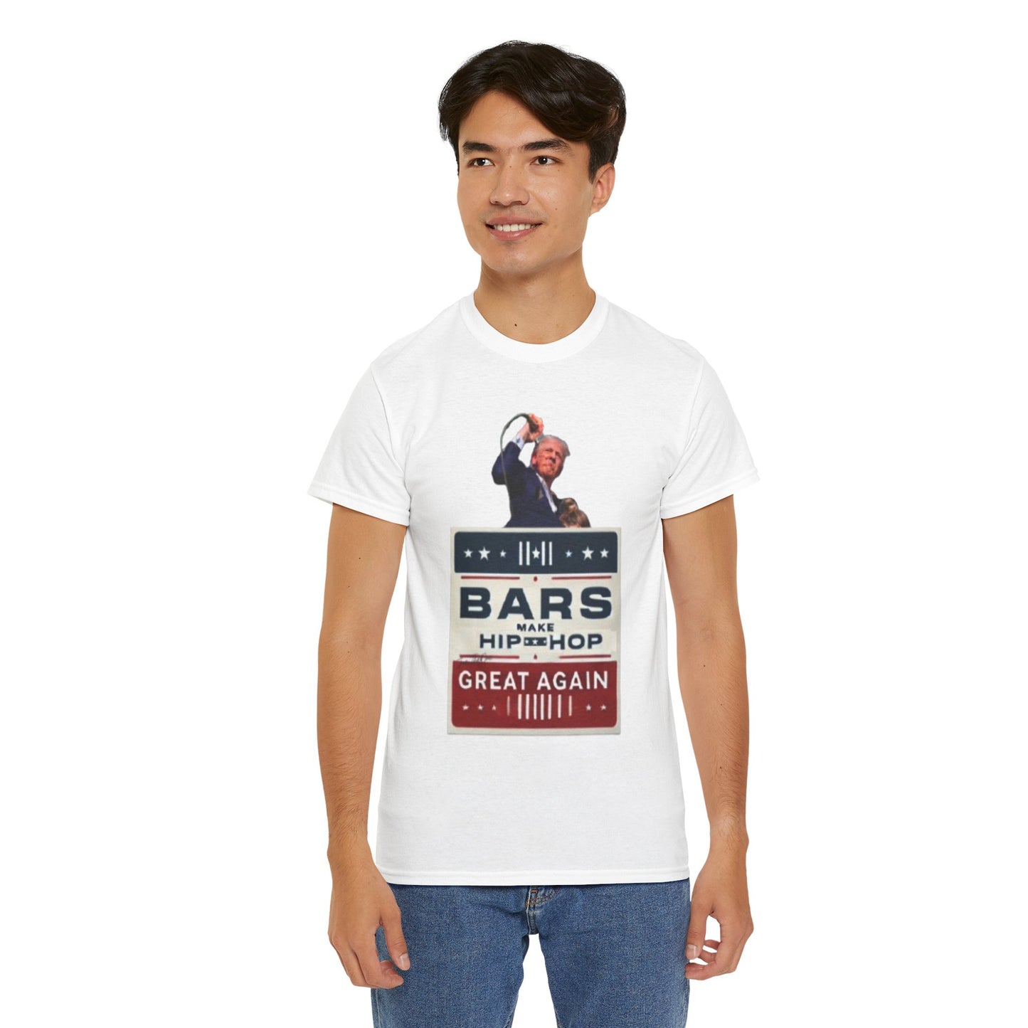 T-Shirt BARS MAKE HIP HOP GREAT AGAIN TRUMP SHIRT