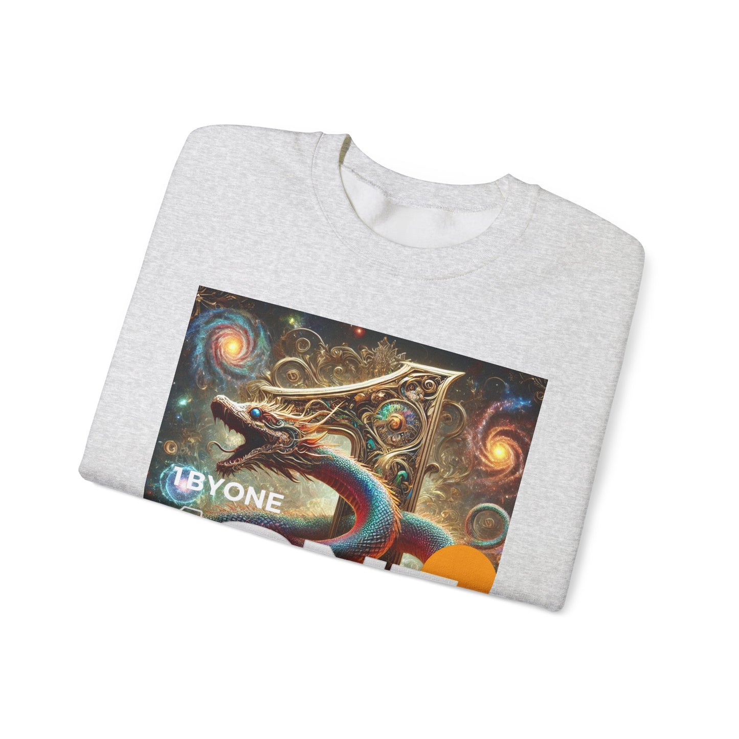 1One Cosmic Snake Design TShirt Bold Spiritual Art