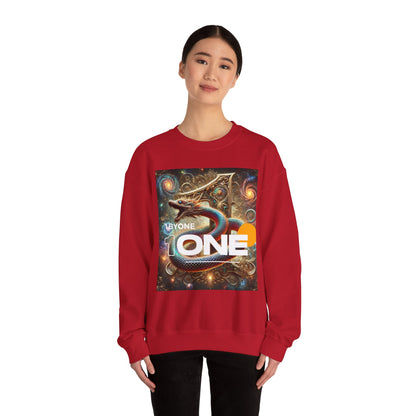 1One Cosmic Snake Design TShirt Bold Spiritual Art