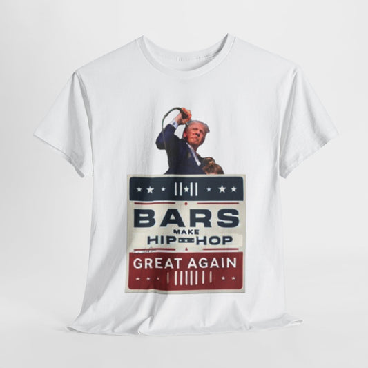 T-Shirt BARS MAKE HIP HOP GREAT AGAIN TRUMP SHIRT