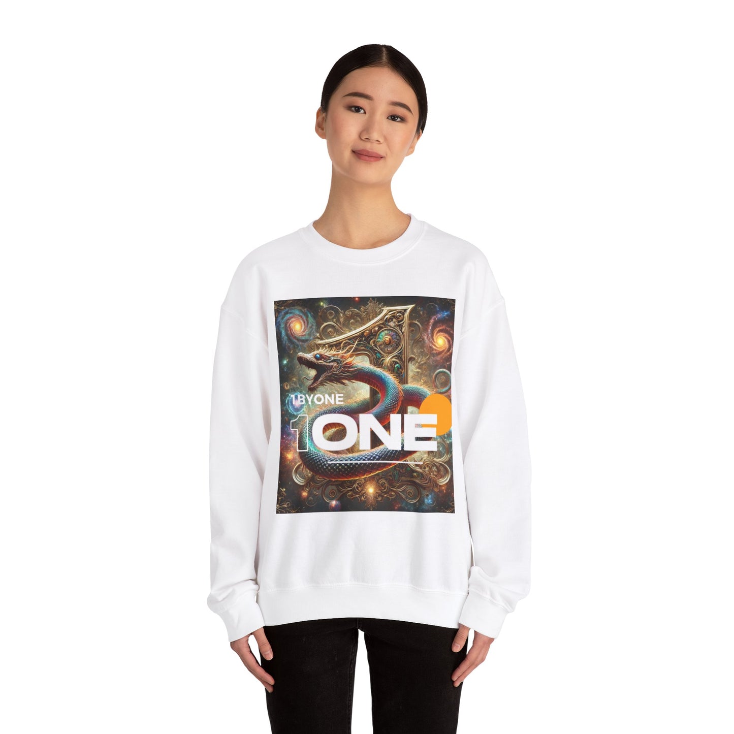 1One Cosmic Snake Design TShirt Bold Spiritual Art