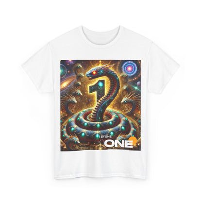 1 By One 1ByOne 1One Cosmic Dragon T-Shirt – Bold Space Fantasy Design, Premium Graphic Tee for Gamers, Sci-Fi Lovers, & Fantasy Enthusiast 1 By One 1ByOne T Shirt Express Delivery 1-2 Days