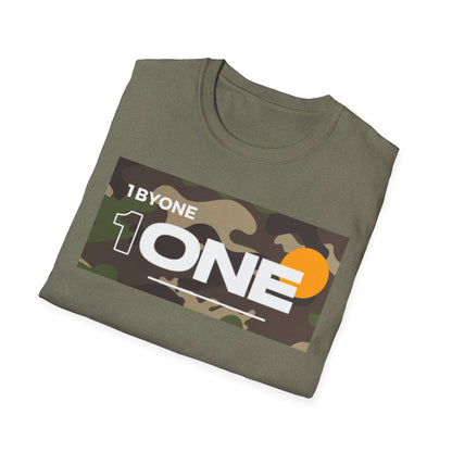 Camo-Inspired “1One 1BYONE” T-Shirt