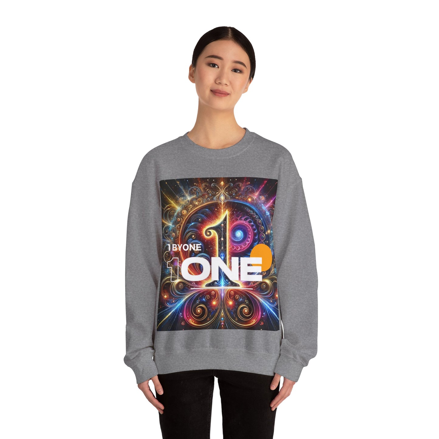 1ONE Graphic Design Sweatshirt  Bold and Artistic Apparel