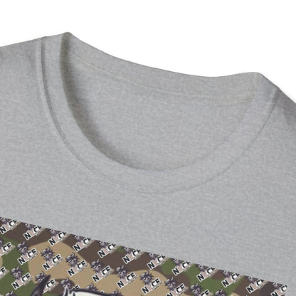 Camo T-Shirt - Trendy Mn Nice Wit It Minnesota Viking Masked Up Design