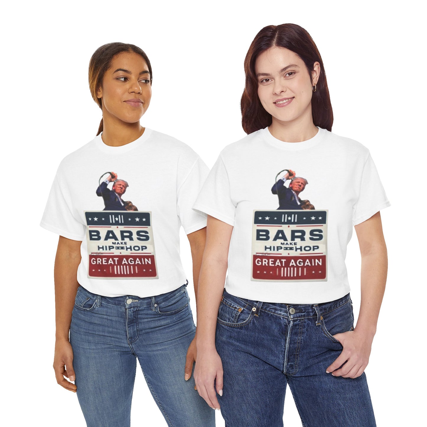 T-Shirt BARS MAKE HIP HOP GREAT AGAIN TRUMP SHIRT