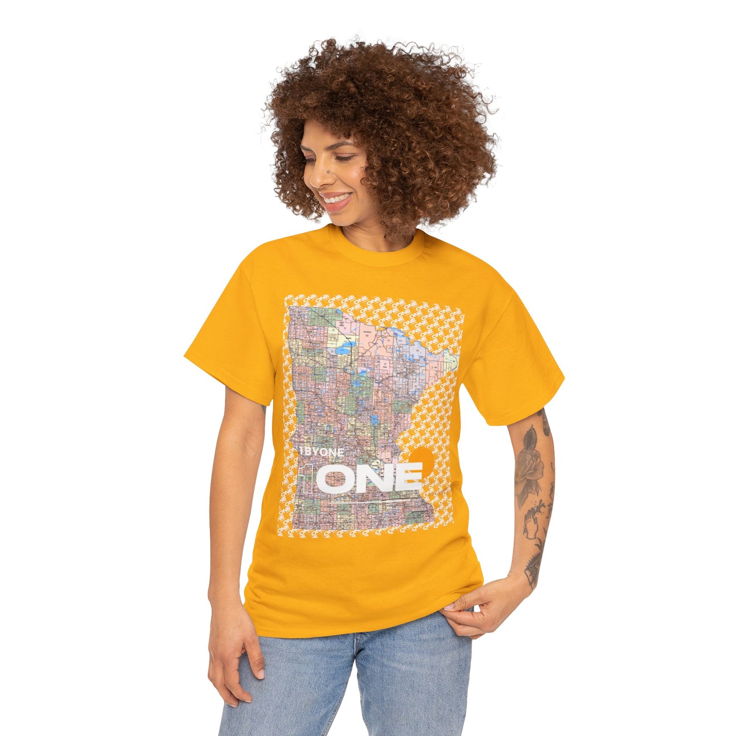 1By One 1ByOne Minnesota Pride Map TShirt Retro State Design l Tee for People That Love Everything About Minnnesota Express Delivery 2-3 Days!