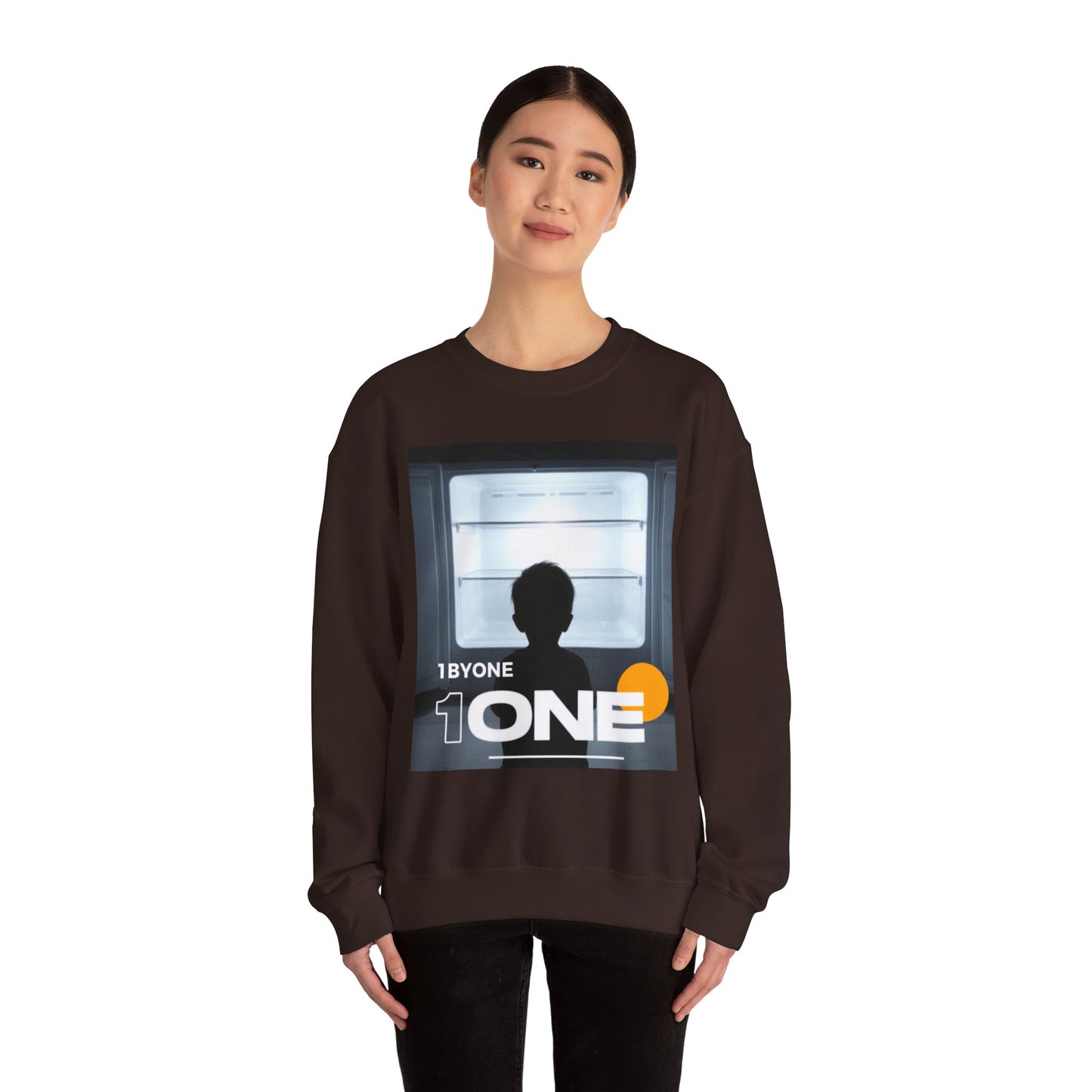 Boy Staring At Empty Fridge Unisex Sweatshirt