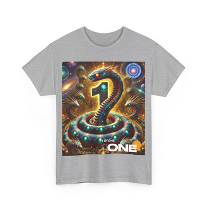 1 By One 1ByOne 1One Cosmic Dragon T-Shirt – Bold Space Fantasy Design, Premium Graphic Tee for Gamers, Sci-Fi Lovers, & Fantasy Enthusiast 1 By One 1ByOne T Shirt Express Delivery 1-2 Days