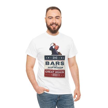 T-Shirt BARS MAKE HIP HOP GREAT AGAIN TRUMP SHIRT