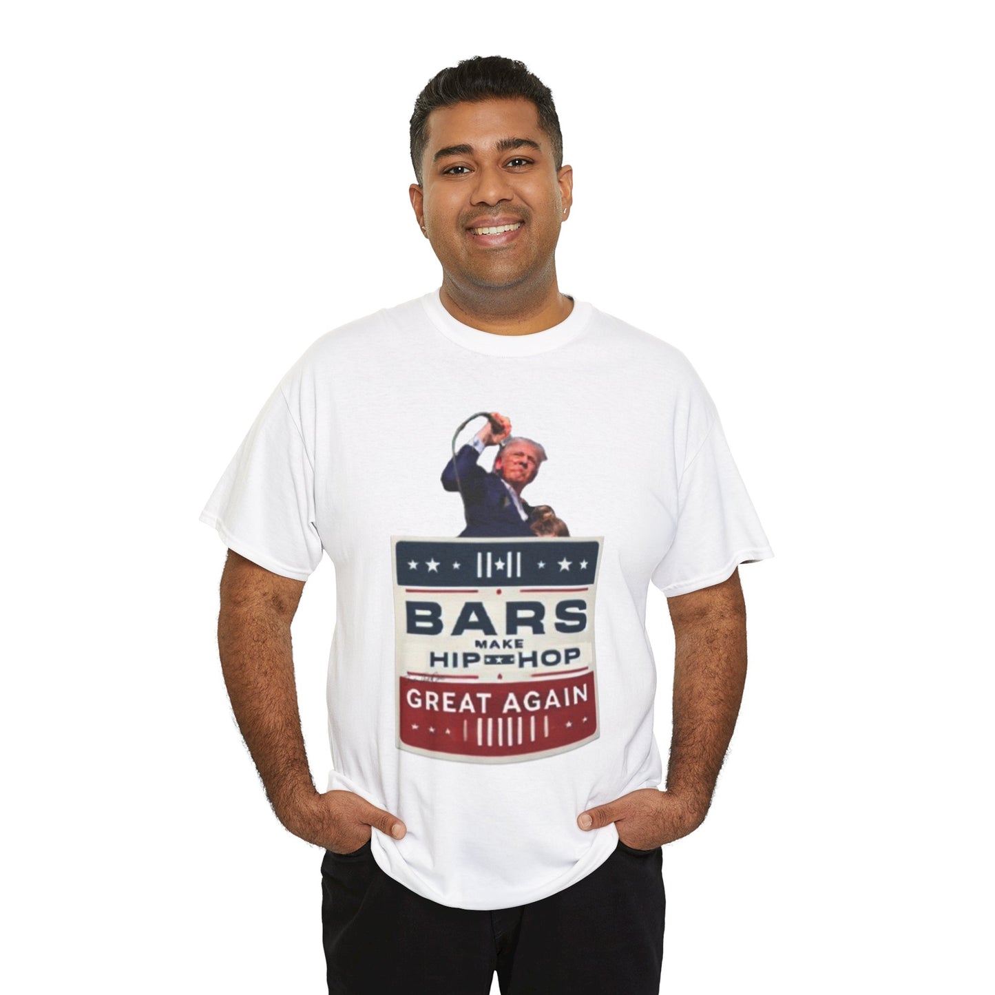 T-Shirt BARS MAKE HIP HOP GREAT AGAIN TRUMP SHIRT