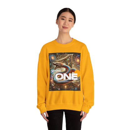 1One Cosmic Snake Design TShirt Bold Spiritual Art