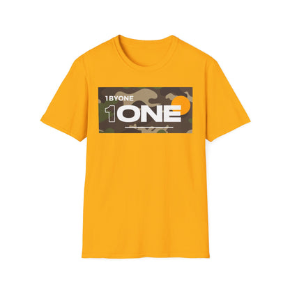 Camo-Inspired “1One 1BYONE” T-Shirt