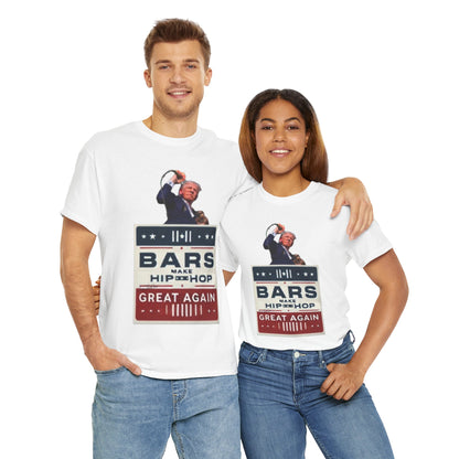 T-Shirt BARS MAKE HIP HOP GREAT AGAIN TRUMP SHIRT