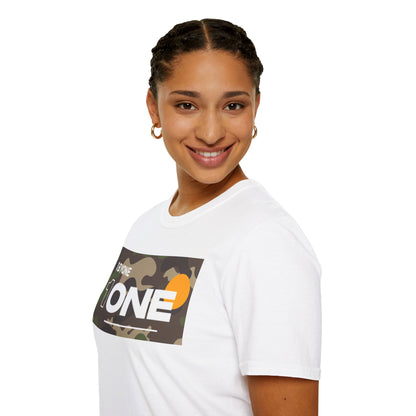 Camo-Inspired “1One 1BYONE” T-Shirt