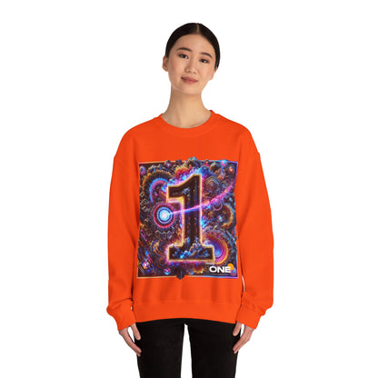 1One 1 By One Graphic Design Sweatshirt  Bold and Artistic Apparel