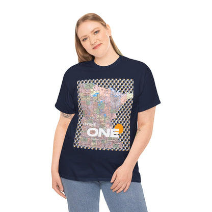 1By One 1ByOne Minnesota Pride Map TShirt Retro State Design l Tee for People That Love Everything About Minnnesota Express Delivery 2-3 Days!