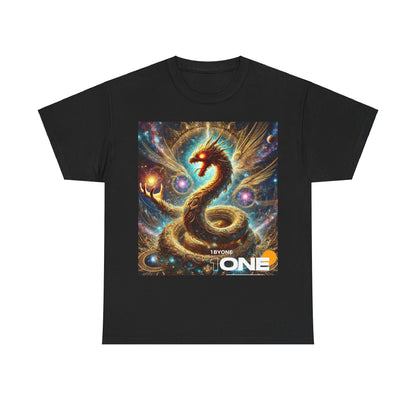 1 By One 1ByOne T Shirt Express Delivery 1-2 Days  Cosmic Dragon T-Shirt – Bold Space Fantasy Design, Premium Graphic Tee for Gamers, Sci-Fi Lovers, & Fantasy Enthusiasts