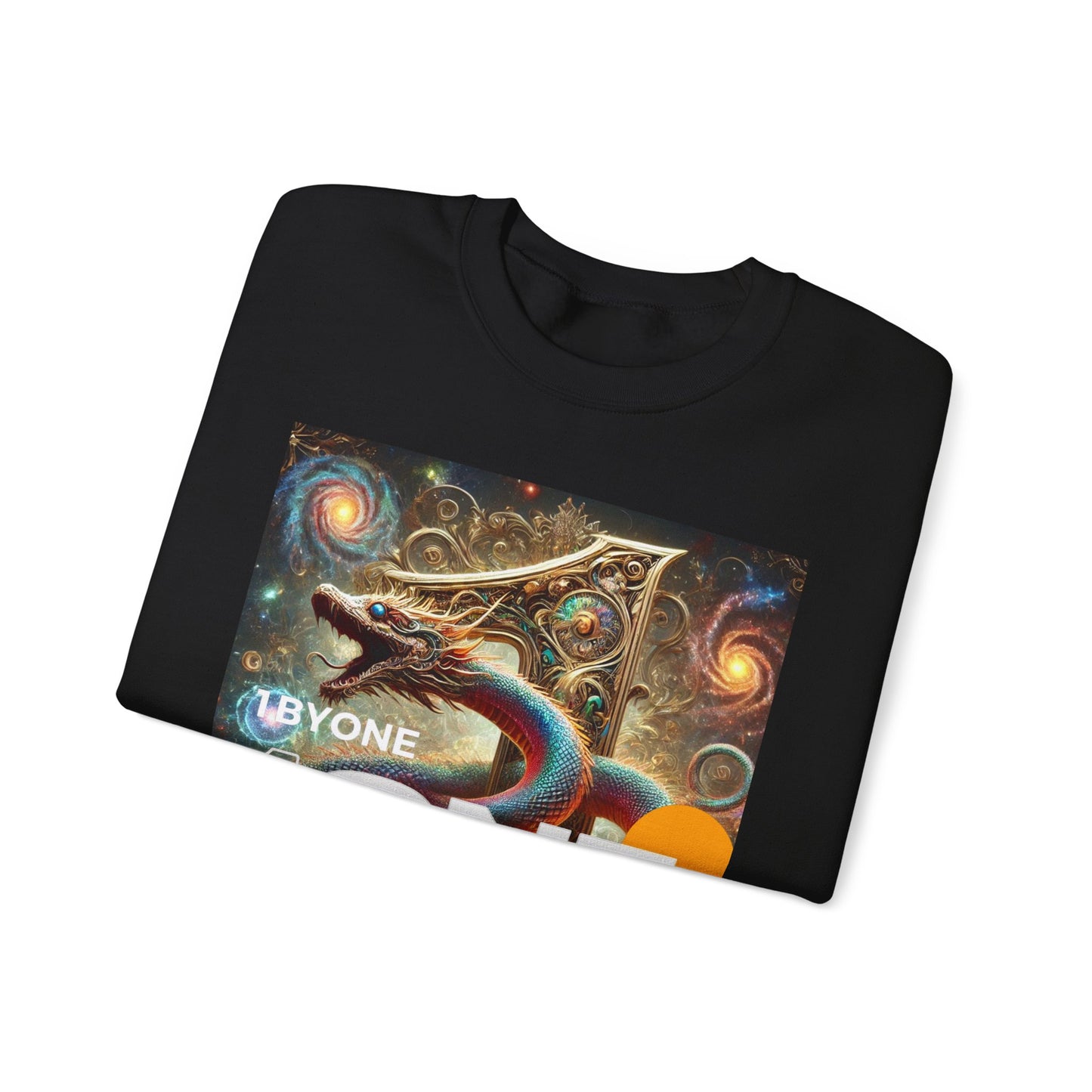 1One Cosmic Snake Design TShirt Bold Spiritual Art