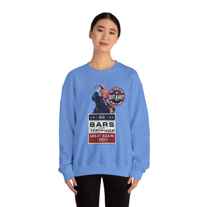 Crewneck Sweatshirt Trump Parody 99 Problems Hip-Hop Great Again