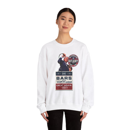 Crewneck Sweatshirt Trump Parody 99 Problems Hip-Hop Great Again