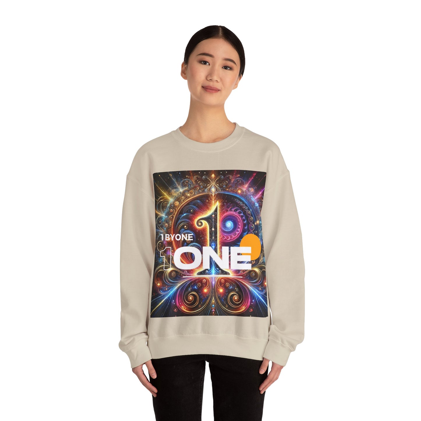 1ONE Graphic Design Sweatshirt  Bold and Artistic Apparel