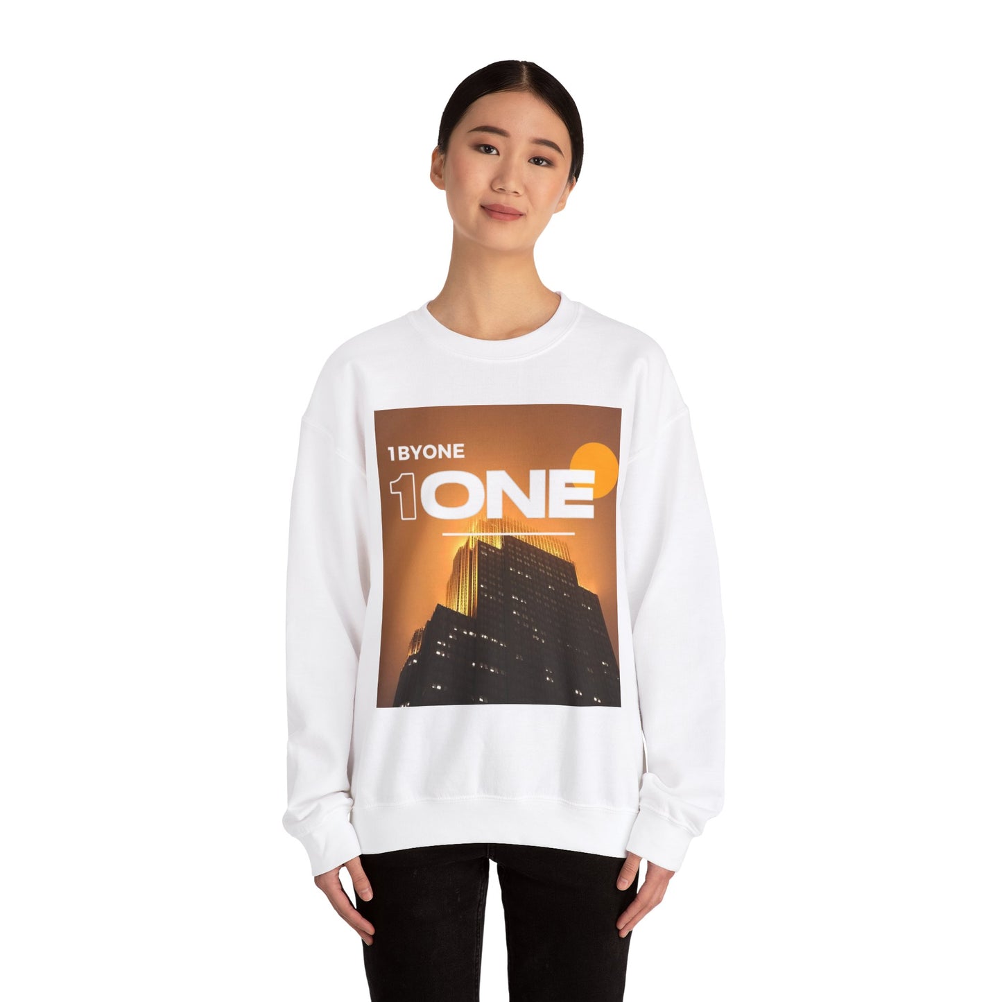 1 By One IDS BUILDING Unisex Heavy Blend™ Crewneck Sweatshirt