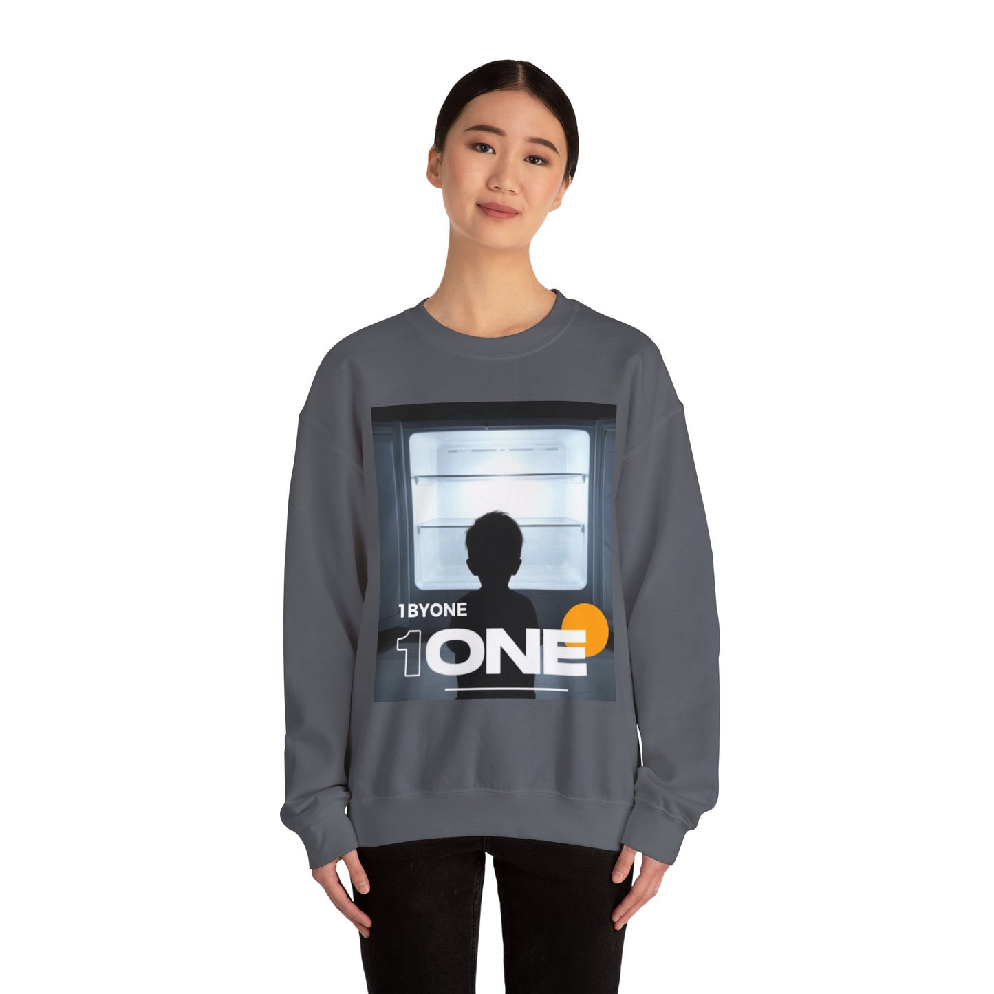 Boy Staring At Empty Fridge Unisex Sweatshirt