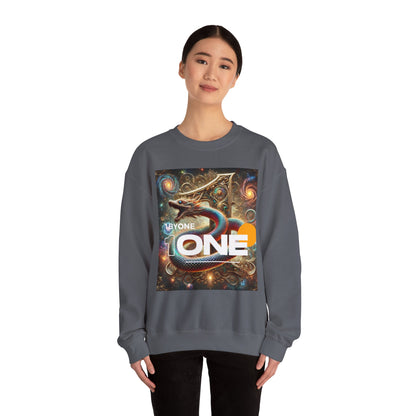 1One Cosmic Snake Design TShirt Bold Spiritual Art