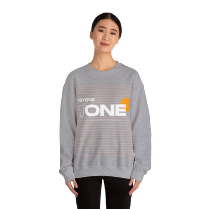 1One 1 By One Minnesota Map Sweatshirt Retro State Pride Design, Premium Streetwear Unique Gift Idea for Travelers and Locals