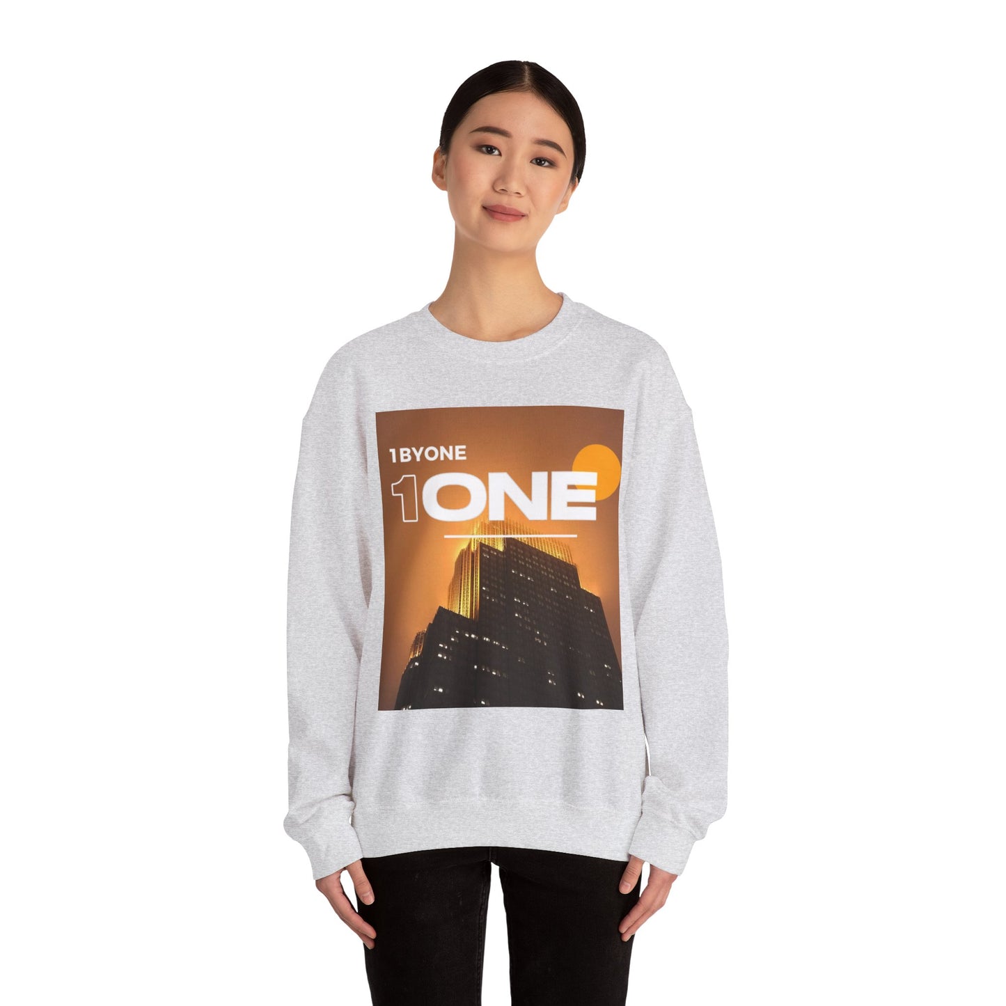 1 By One IDS BUILDING Unisex Heavy Blend™ Crewneck Sweatshirt