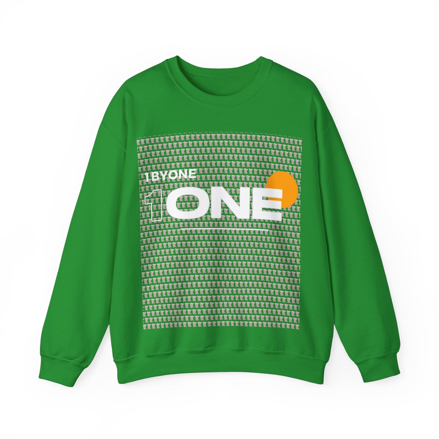 1One 1 By One Minnesota Map Sweatshirt Retro State Pride Design, Premium Streetwear Unique Gift Idea for Travelers and Locals