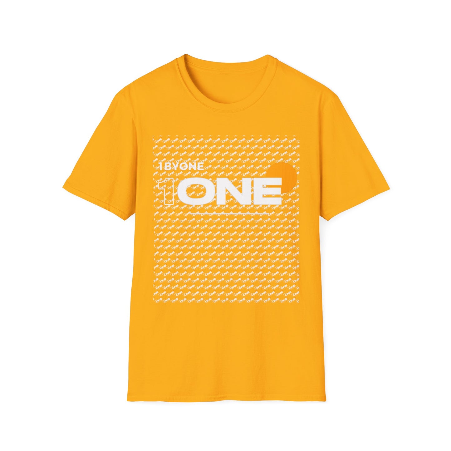 Unisex Softstyle T-Shirt - 1ONE 1 By One 1ByONE Pattern