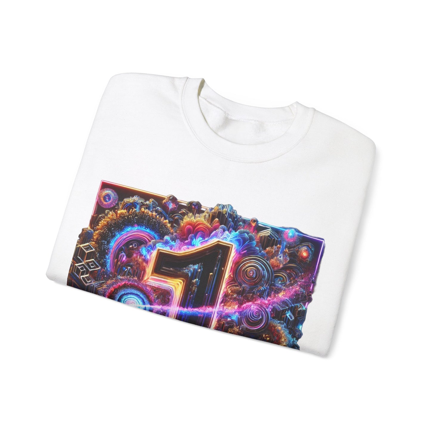 1One 1 By One Graphic Design Sweatshirt  Bold and Artistic Apparel