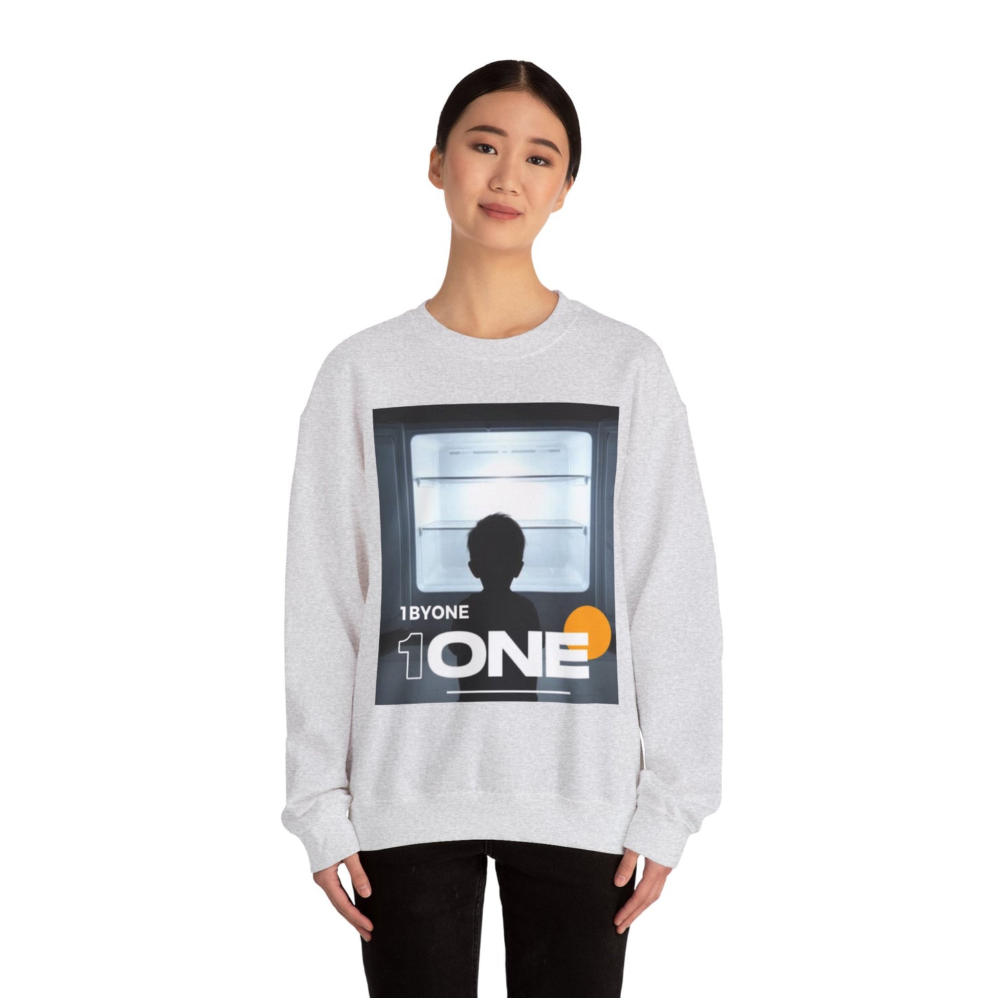 Boy Staring At Empty Fridge Unisex Sweatshirt