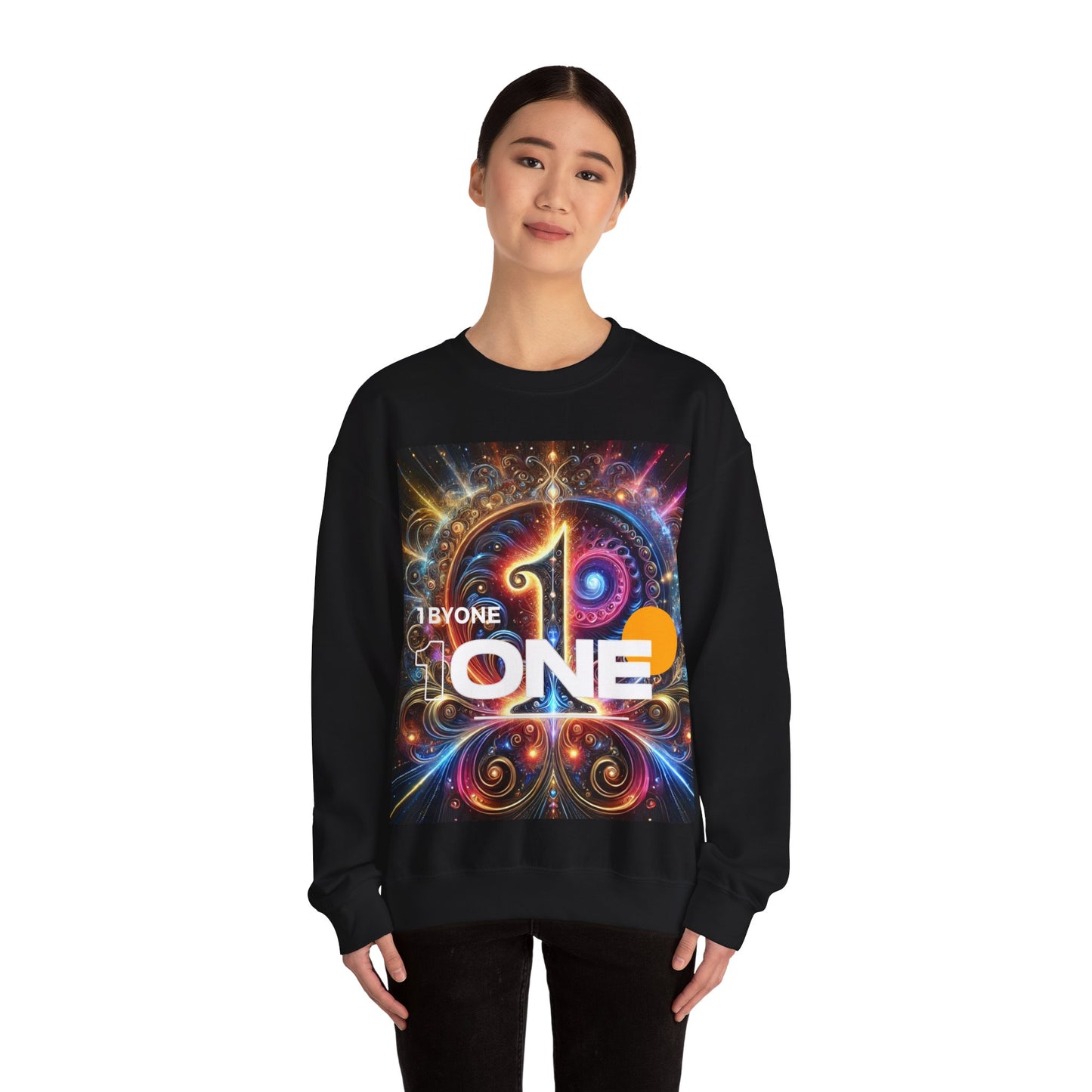 1ONE Graphic Design Sweatshirt  Bold and Artistic Apparel